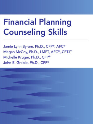 cover image of Financial Planning Counseling Skills